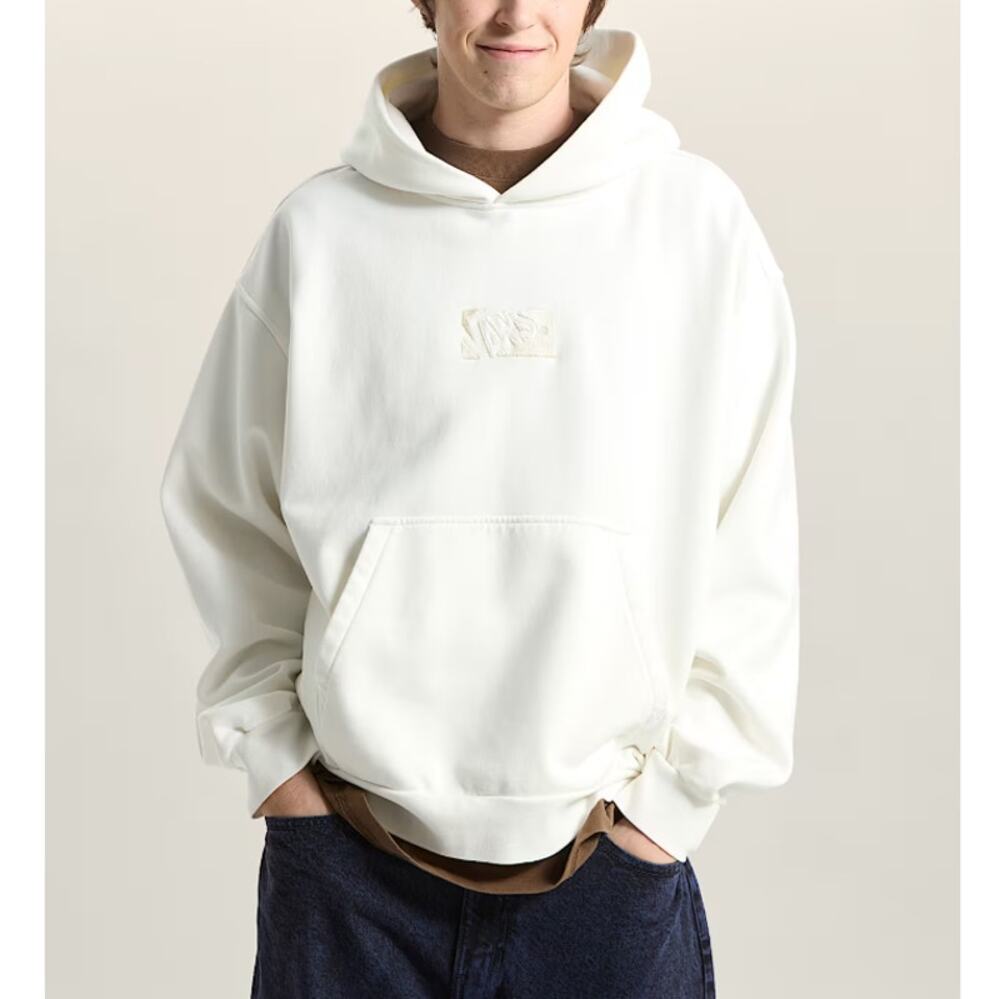 Vans Premium Pullover Hoodie White Size M